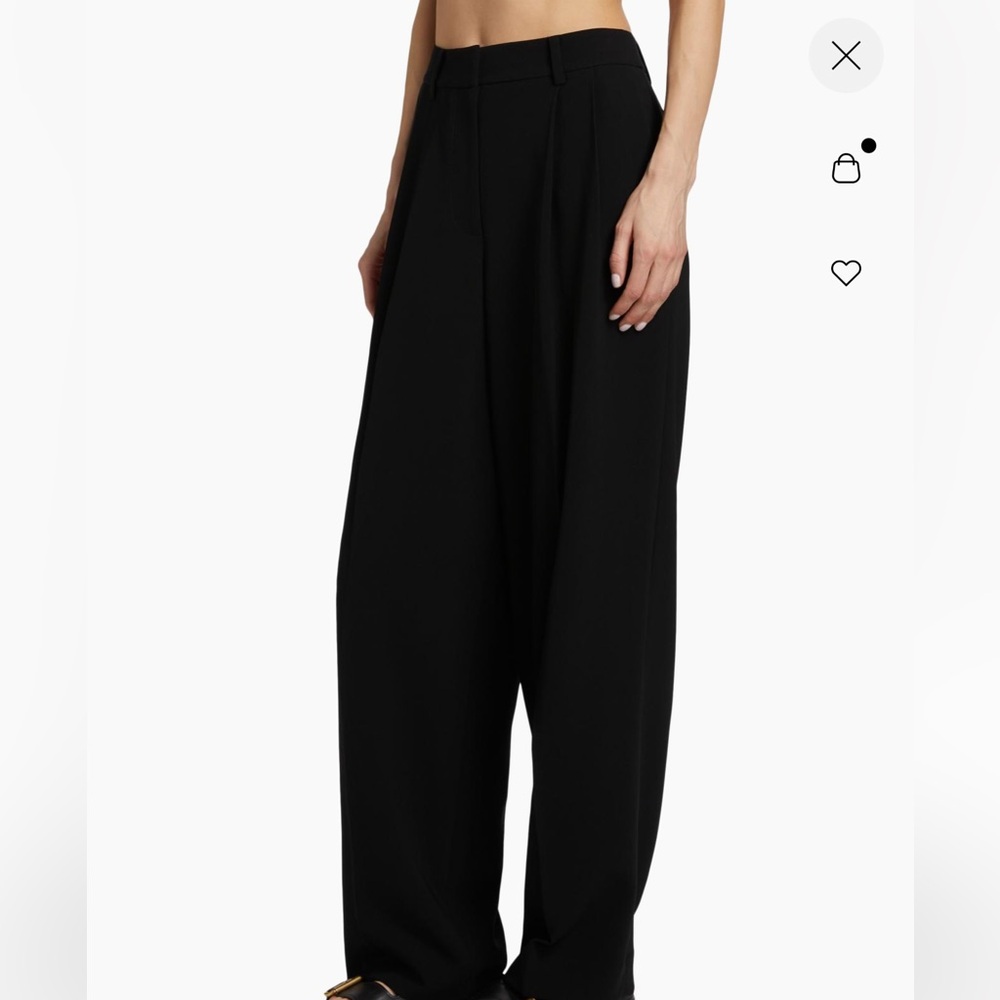 Elegant Black Wide Leg Pants  NWT Michael Kors